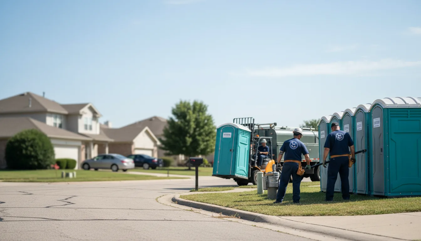 Porta Potty Rental in Thornton, TX near me